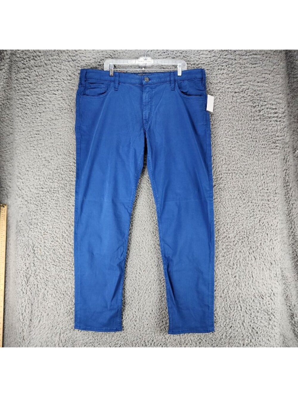 34 Heritage Mens 40x34 Royal Blue Stretch Mid Rise Courage Straight *NWT*